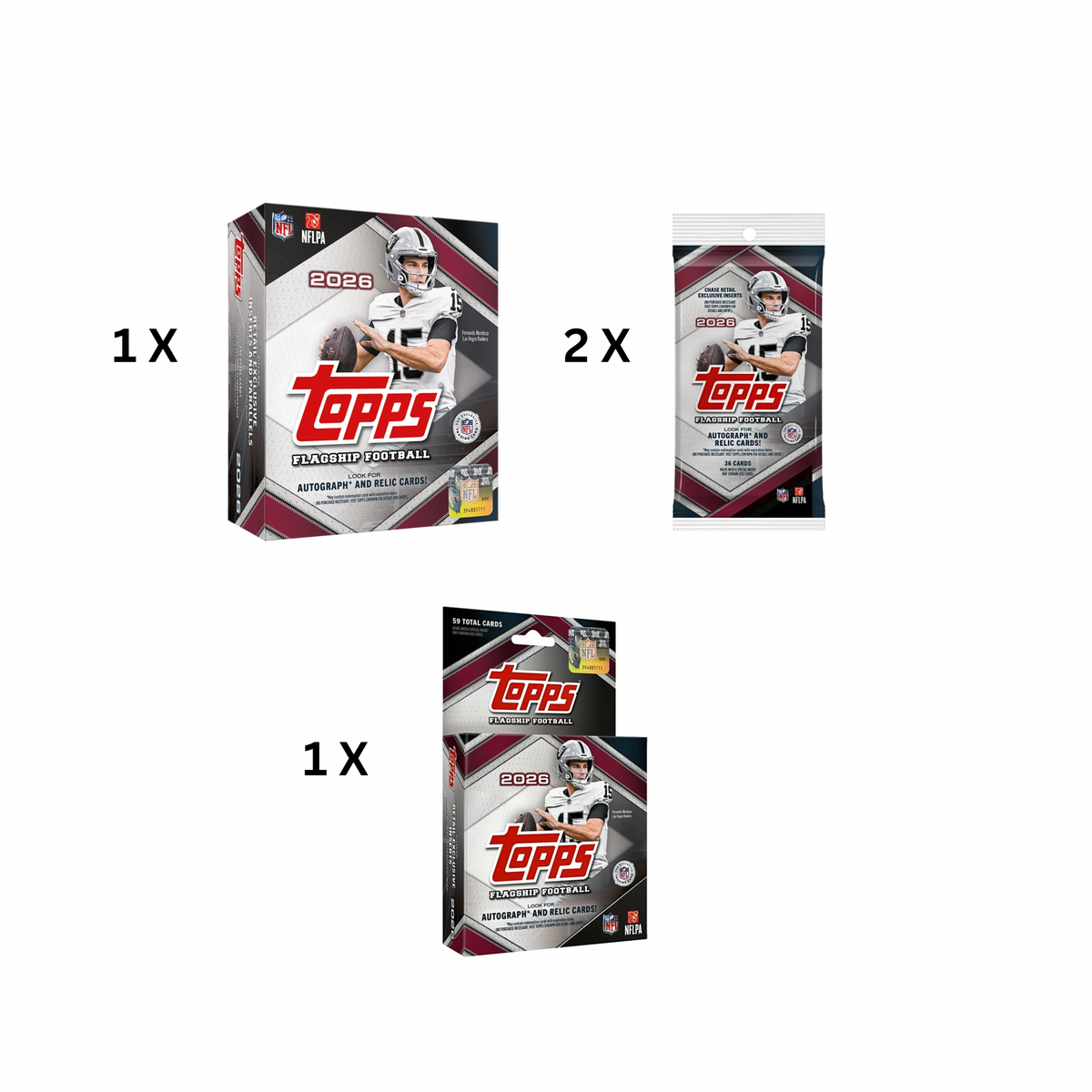 Topps NFL Flagship Football 2026 – Bundle