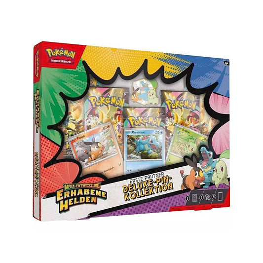 Pokemon Erhabene Helden - Erste Partner Deluxe-Pin-Kollektion (DE)