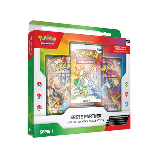 Pokémon Illustrations-Kollektion Erste Partner: Serie 1 (DE)