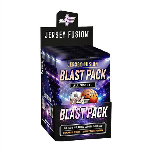 Jersey Fusion Blast Pack – All Sports Edition – Sealed Display (12 Packs)