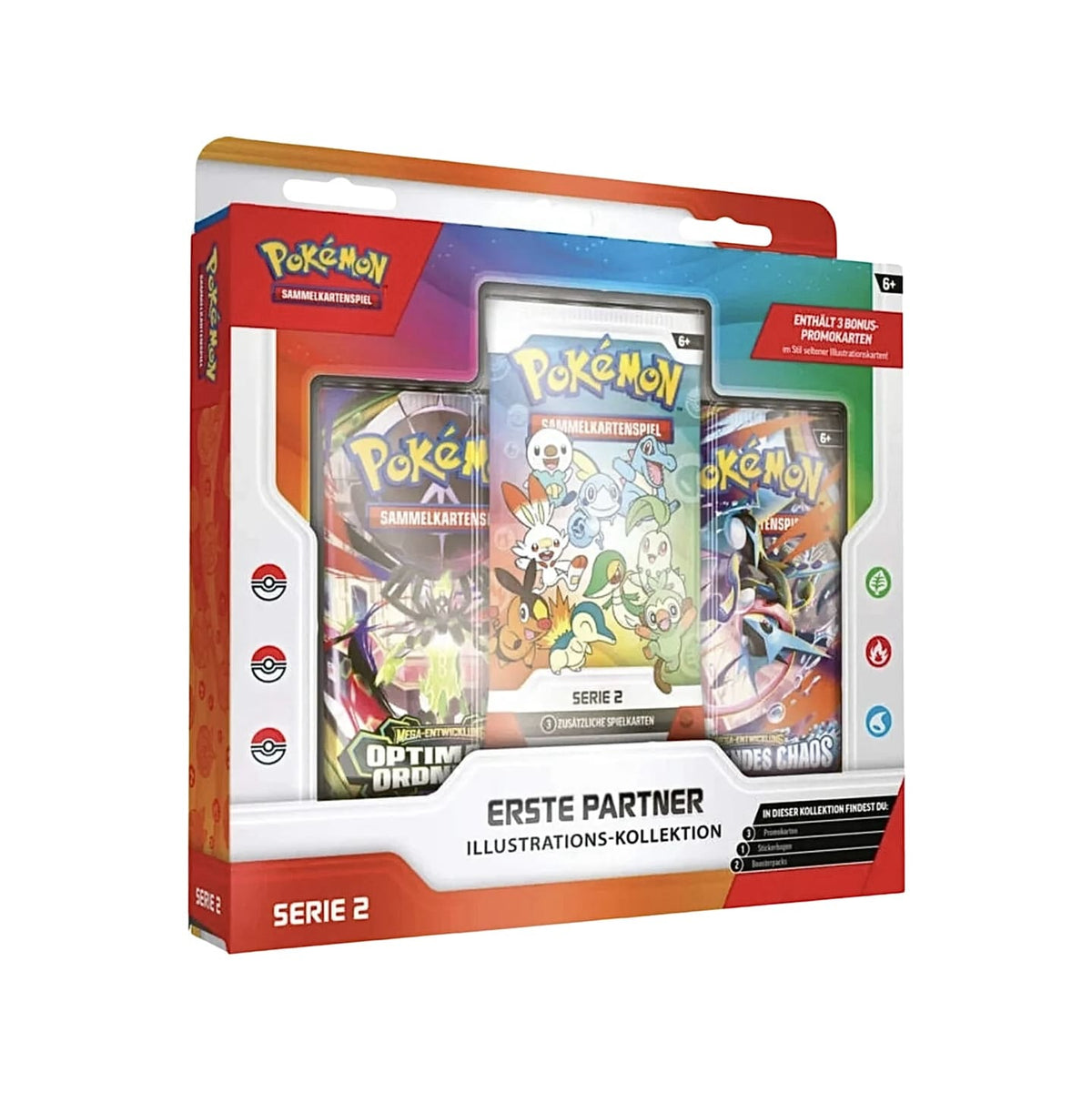 Pokémon Illustrations-Kollektion Erste Partner: Serie 2 (DE)